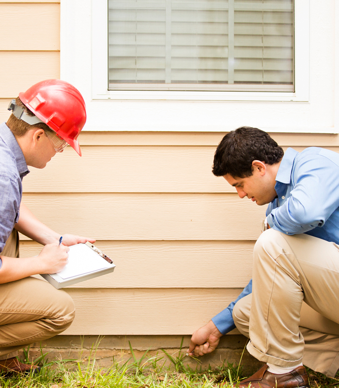 Home Inspector performing Residential Inspection